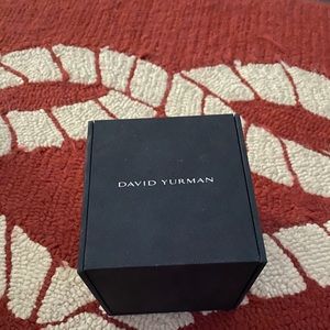 David yurman box new comes with paper bag too.